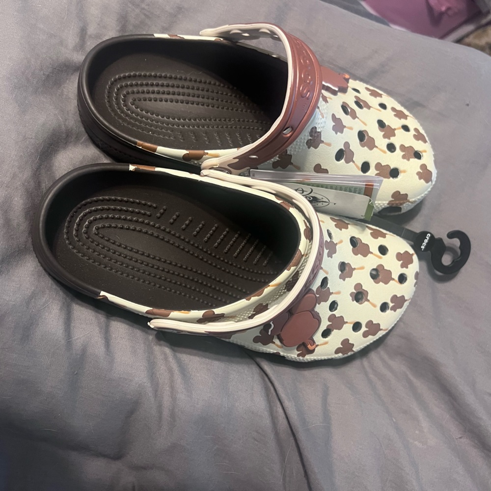 Disneyland Mickey Ice cream bar Crocs
